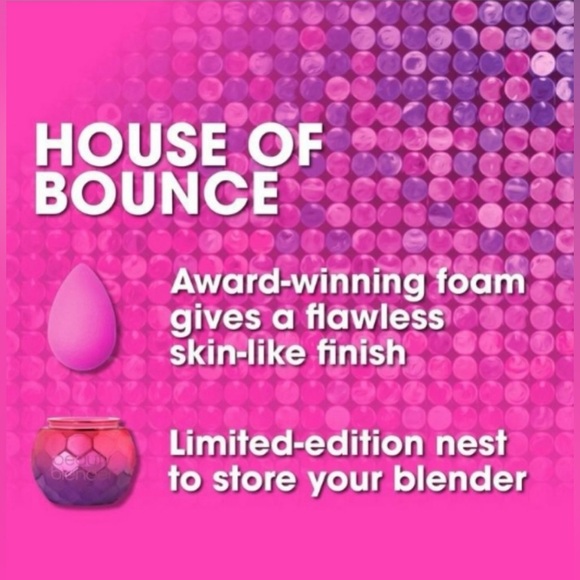 Beauty Blender - Limited Edition House of Bounce Beauty Blender & Nest - NIB - Picture 2 of 7
